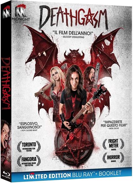 Deathgasm. Limited Edition con Booklet (Blu-ray) di Jason Lei Howden - Blu-ray