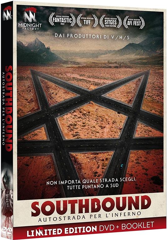 Southbound. Autostrada per l'inferno. Limited Edition con booklet (DVD) di Roxanne Benjamin,David Brückner,Patrick Horvath - DVD