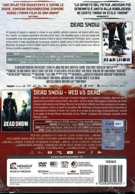 Dead Snow Collection. Limited edition con Booklet (2 DVD) di Tommy Wirkola - 2