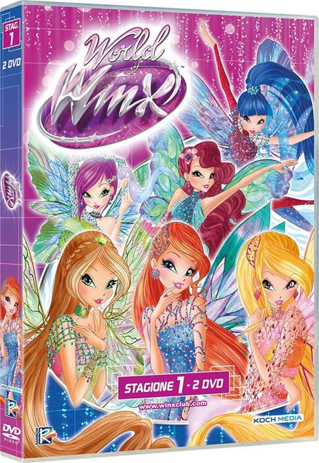 World of Winx. Vol. 1 (2 DVD) di Iginio Straffi - DVD