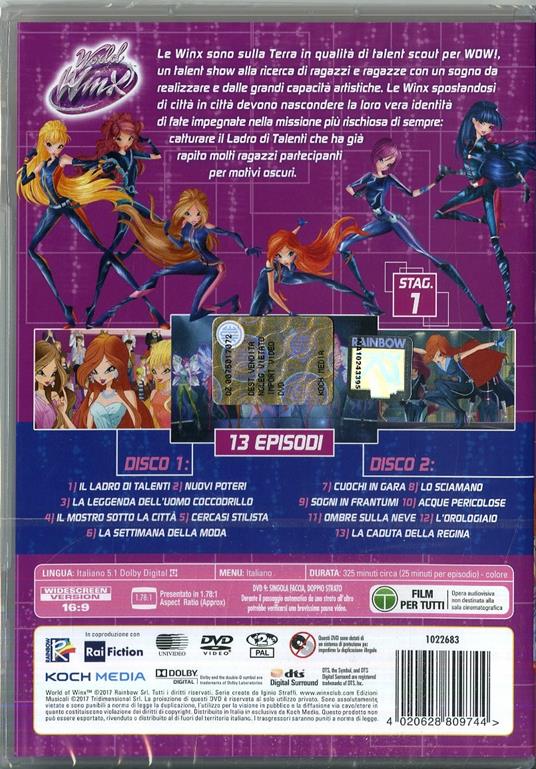 World of Winx. Vol. 1 (2 DVD) di Iginio Straffi - DVD - 3