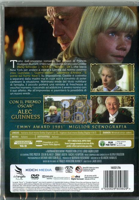 Il piccolo Lord (DVD) di Jack Gold - DVD - 2