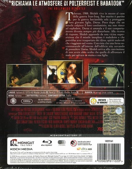 Under the Shadow. Il diavolo nell'ombra. Limited Edition (Blu-ray) di Babak Anvari - Blu-ray - 2