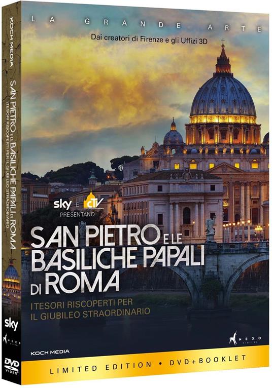San Pietro e le basiliche papali di Roma (DVD) di Luca Viotto - DVD