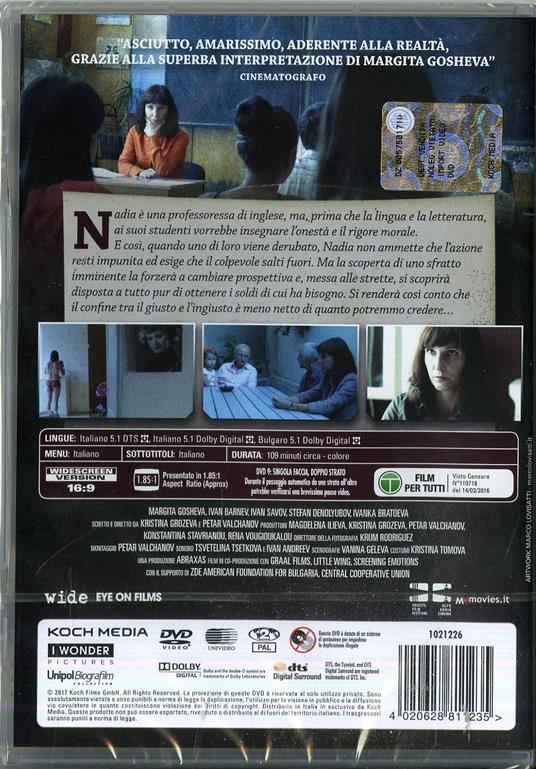 The Lesson. Scuola di vita (DVD) di Kristina Grozeva,Petar Valchanov - DVD - 2