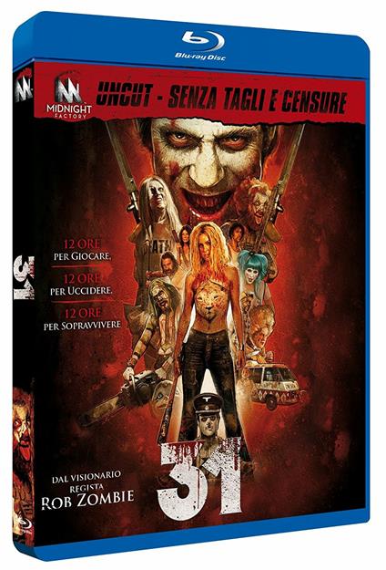 31. Standard Edition (Blu-ray) di Rob Zombie - Blu-ray