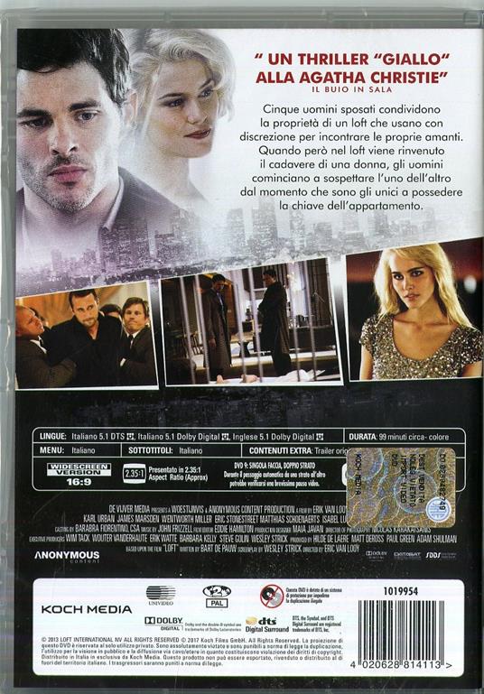 The Loft (DVD) di Erik Van Looy - DVD - 2