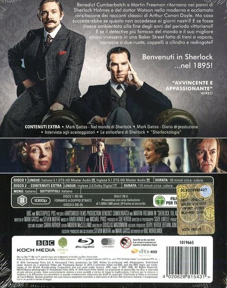 Sherlock. L'abominevole sposa. Special Edition (2 Blu-ray)<span>.</span> Special Edition di Douglas Mackinnon - Blu-ray - 2