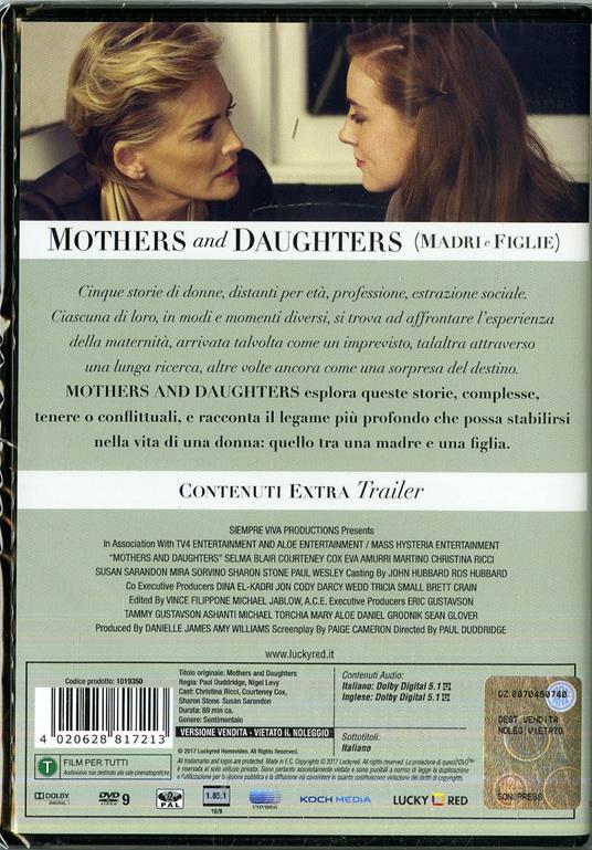 Mothers and Daughters (DVD) di Paul Duddridge - DVD - 2