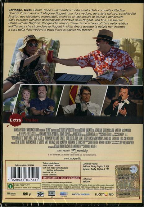 Bernie (DVD) di Richard Linklater - DVD - 2