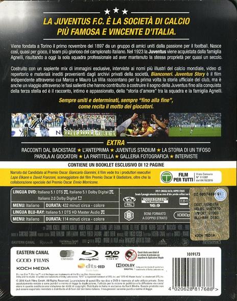 Bianconeri. Juventus Story. Limited Edition (3 DVD + Blu-ray) di Marco La Villa,Mauro La Villa - 2
