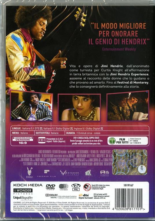 Jimi. All Is by My Side di John Ridley - DVD - 2