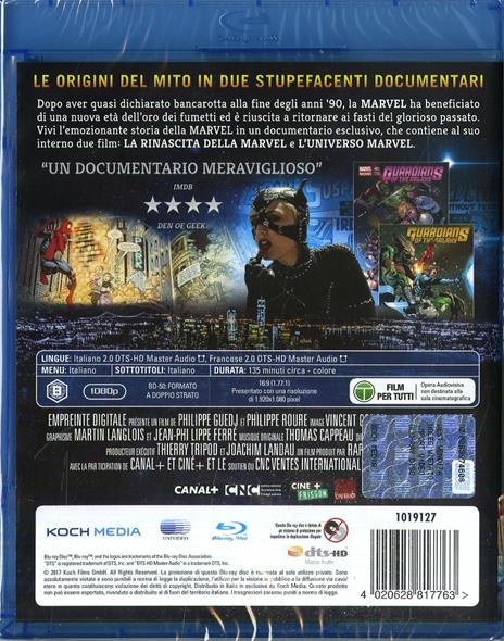 Marvel Stories (Blu-ray) di Philippe Guedj,Philippe Roure - Blu-ray - 2
