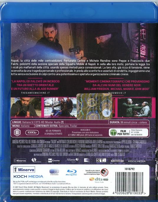Falchi (Blu-ray) di Toni D'Angelo - Blu-ray - 2