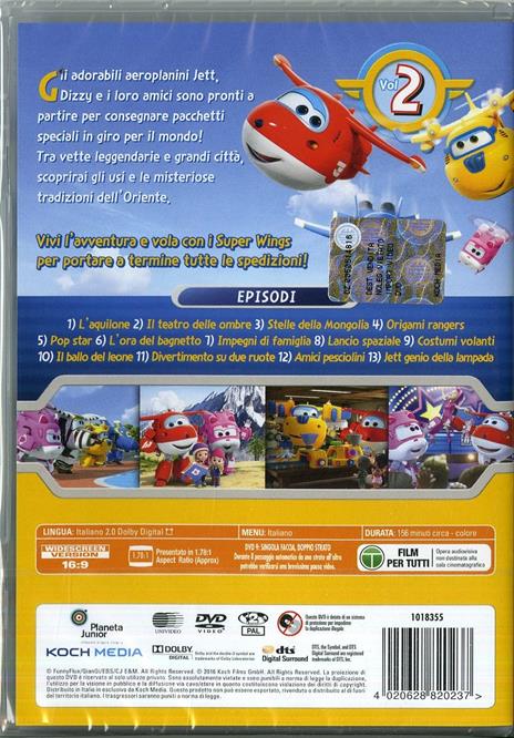 Super Wings. Vol. 2. Avventure in Oriente di Josh Selig - DVD - 2