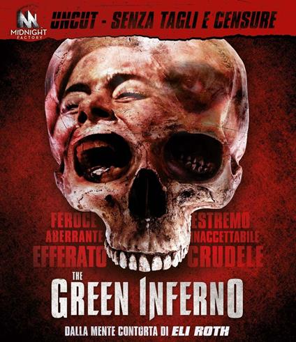 The Green Inferno. Uncut Version di Eli Roth - Blu-ray