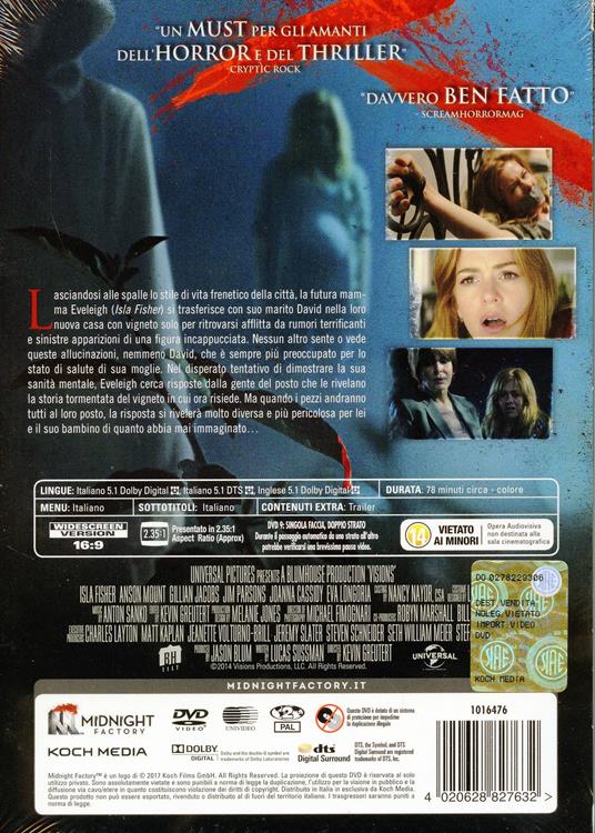 Visions. Edizione limitata. Con Booklet (DVD) di Kevin Greutert - DVD - 2