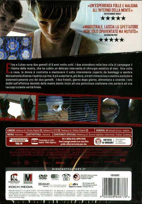 Goodnight Mommy. Edizione limitata (DVD) di Severin Fiala,Veronika Franz - DVD - 2