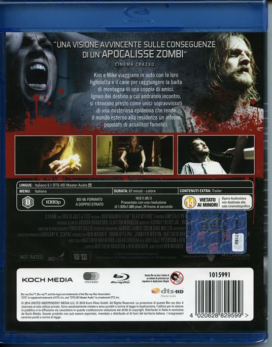 Dead Within (Blu-ray) di Ben Wagner - Blu-ray - 2
