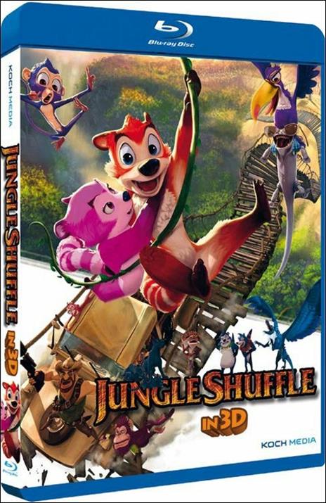 Jungle Shuffle 3D<span>.</span> versione 3D di Taedong Park,Mauricio De la Orta - Blu-ray