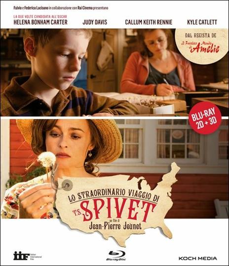 Lo straordinario viaggio di T.S. Spivet (Blu-ray + Blu-ray 3D) di Jean-Pierre Jeunet - Blu-ray + Blu-ray 3D