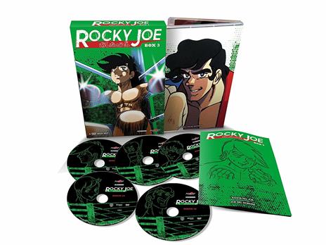 Rocky Joe. Serie 1. Box 3 (5 DVD) di Osamu Dezaki,Yoshiyuki Tomino,Noboru Ishiguro,Soji Yoshikawa,Hideo Nishimaki - DVD - 2