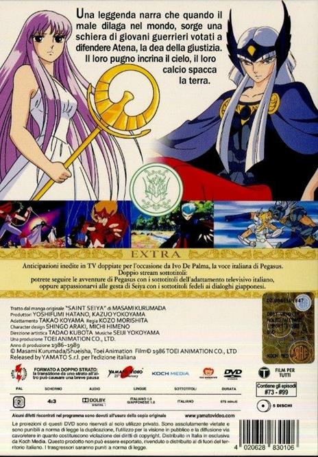 I Cavalieri dello Zodiaco. Parte 2. Asgard (4 DVD)<span>.</span> Collector's Edition di Kozo Morishita,Kazuhito Kikuchi - DVD - 2