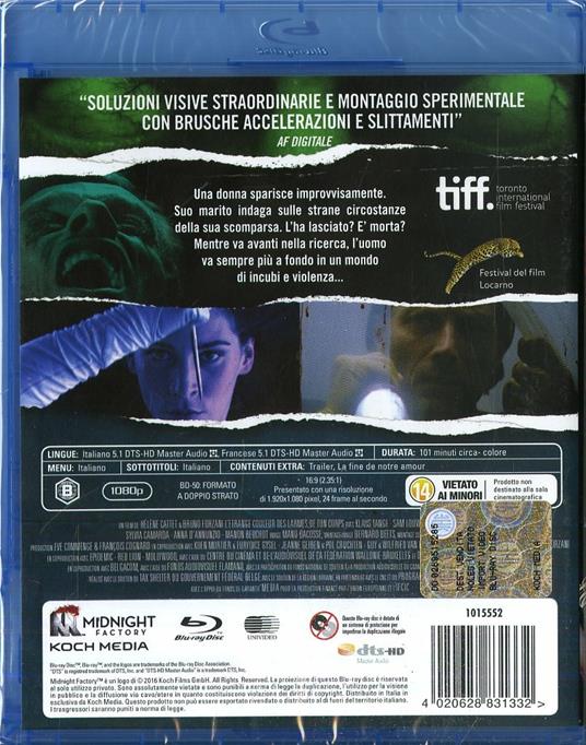 Lacrime di sangue di Hélène Cattet,Bruno Forzani - Blu-ray - 2