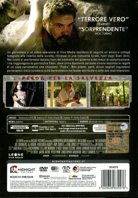 The Sacrament<span>.</span> Limited Edition di Ti West - DVD - 2