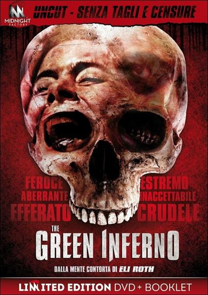 The Green Inferno. Uncut Version (con booklet)<span>.</span> Limited Edition di Eli Roth - DVD