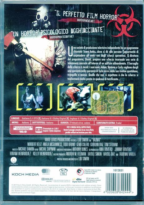 Hazmat (DVD) di Lou Simon - DVD - 2