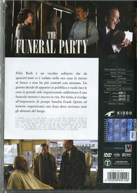The Funeral Party. Get Low (DVD) di Aaron Schneider - DVD - 2