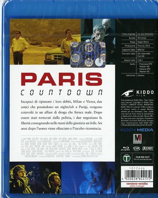 Paris Countdown di Edgar Marie - Blu-ray - 2