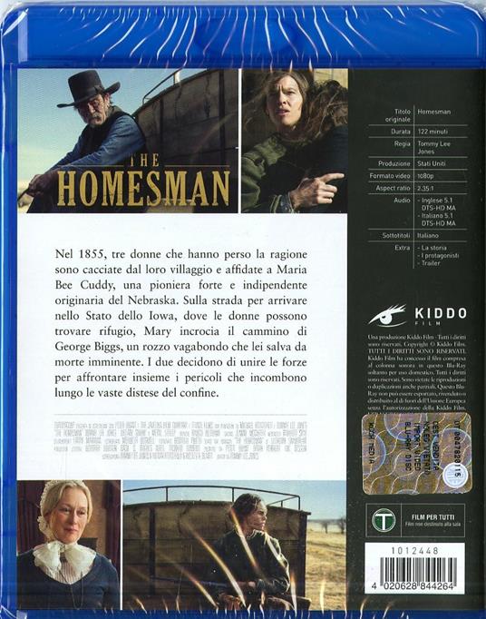 The Homesman di Tommy Lee Jones - Blu-ray - 2