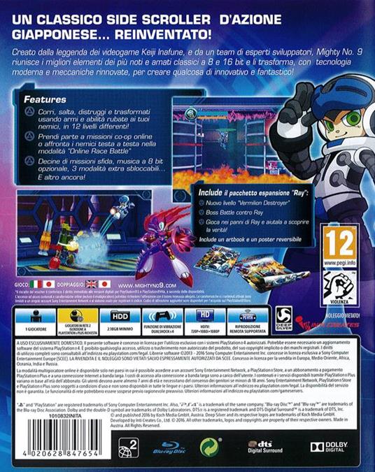 Mighty No.9 Day One Edition - PS4 - 5