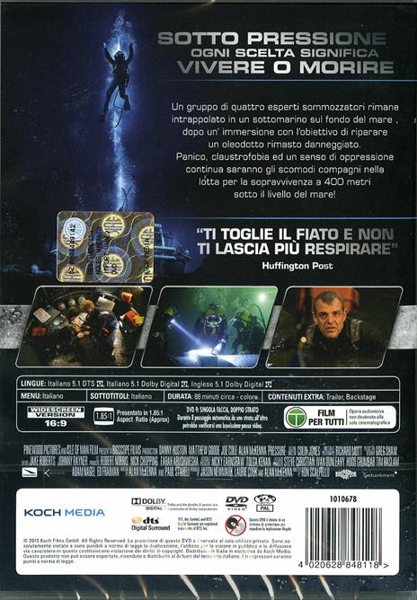 Pressure di Ron Scalpello - DVD - 2