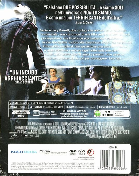 Dark Skies. Oscure presenze (Steelbook)<span>.</span> Limited Edition di Scott Stewart - DVD - 2