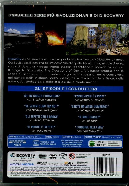 Curiosity. Le migliori puntate. Discovery Channel (3 DVD) - DVD - 2