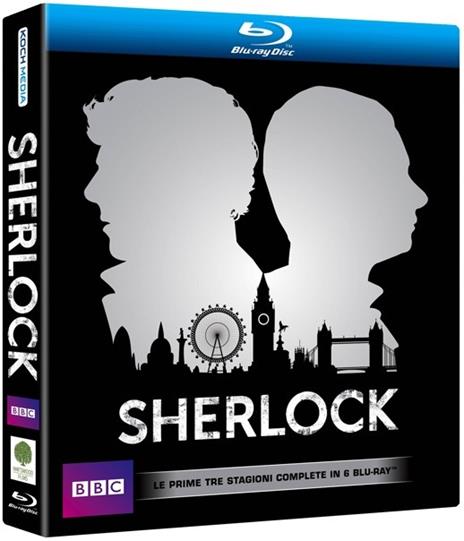 Sherlock. Stagioni 1, 2, 3 (6 Blu-ray) di Paul McGuigan,Euros Lyn,Toby Haynes - Blu-ray