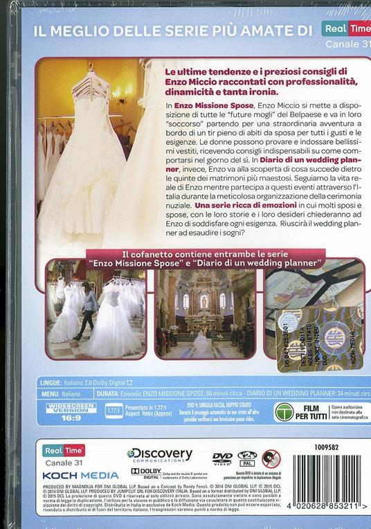 Enzo missione spose. Diario di un wedding planner (4 DVD) - DVD - 2