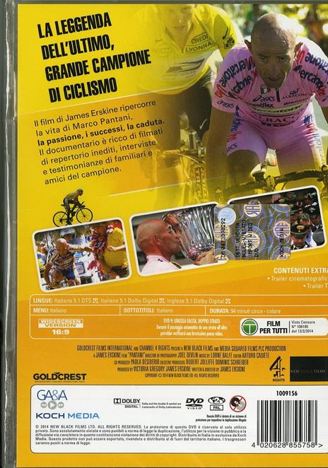 Pantani di James Erskine - DVD - 2