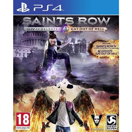 Koch Media Saints Row IV: Re-elected Gat Out Of Hell, PS4 videogioco PlayStation 4 Basic Inglese