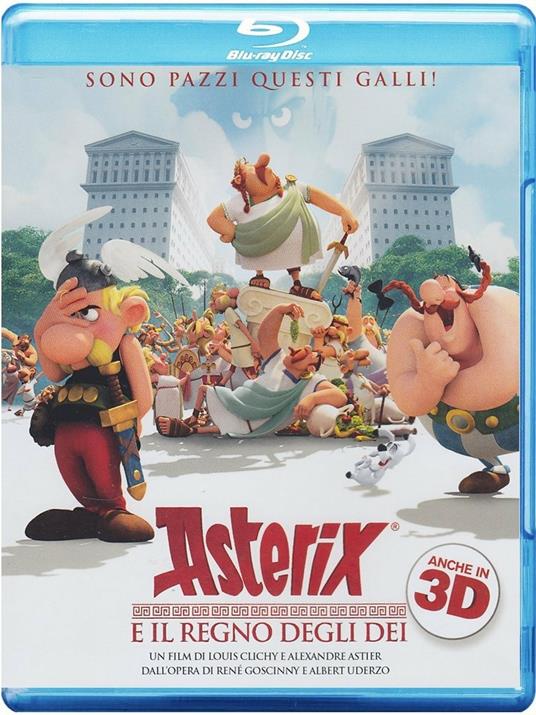 Asterix e il regno degli dei 3D (Blu-ray + Blu-ray 3D) di Alexandre Astier,Louis Clichy - Blu-ray + Blu-ray 3D