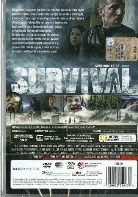 Survival di Michael Effenberger,Frank Raffel - DVD - 2
