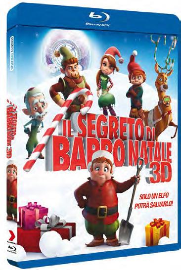 Il segreto di Babbo Natale 3D (Blu-ray 3D) di Leon Joosen,Aaron Seelman - Blu-ray 3D