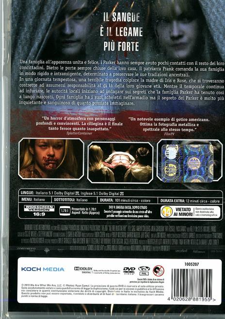 We Are What We Are di Jim Mickle - DVD - 2
