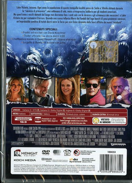 Piranha DD di John Gulager - DVD - 2