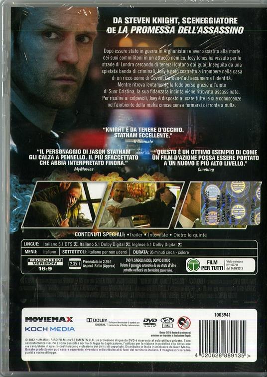 Redemption. Identità nascoste di Steven Knight - DVD - 2