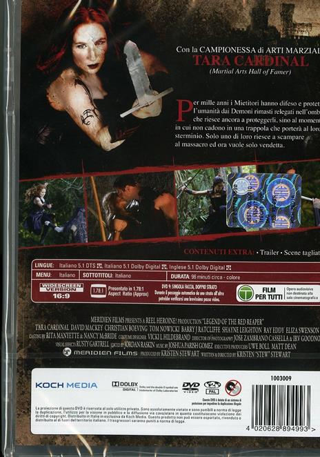 Red Reaper di Tara Cardinal - DVD - 2