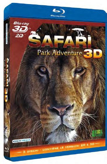 Safari. Park Adventure 3D (Blu-ray + Blu-ray 3D) di Ben Stassen